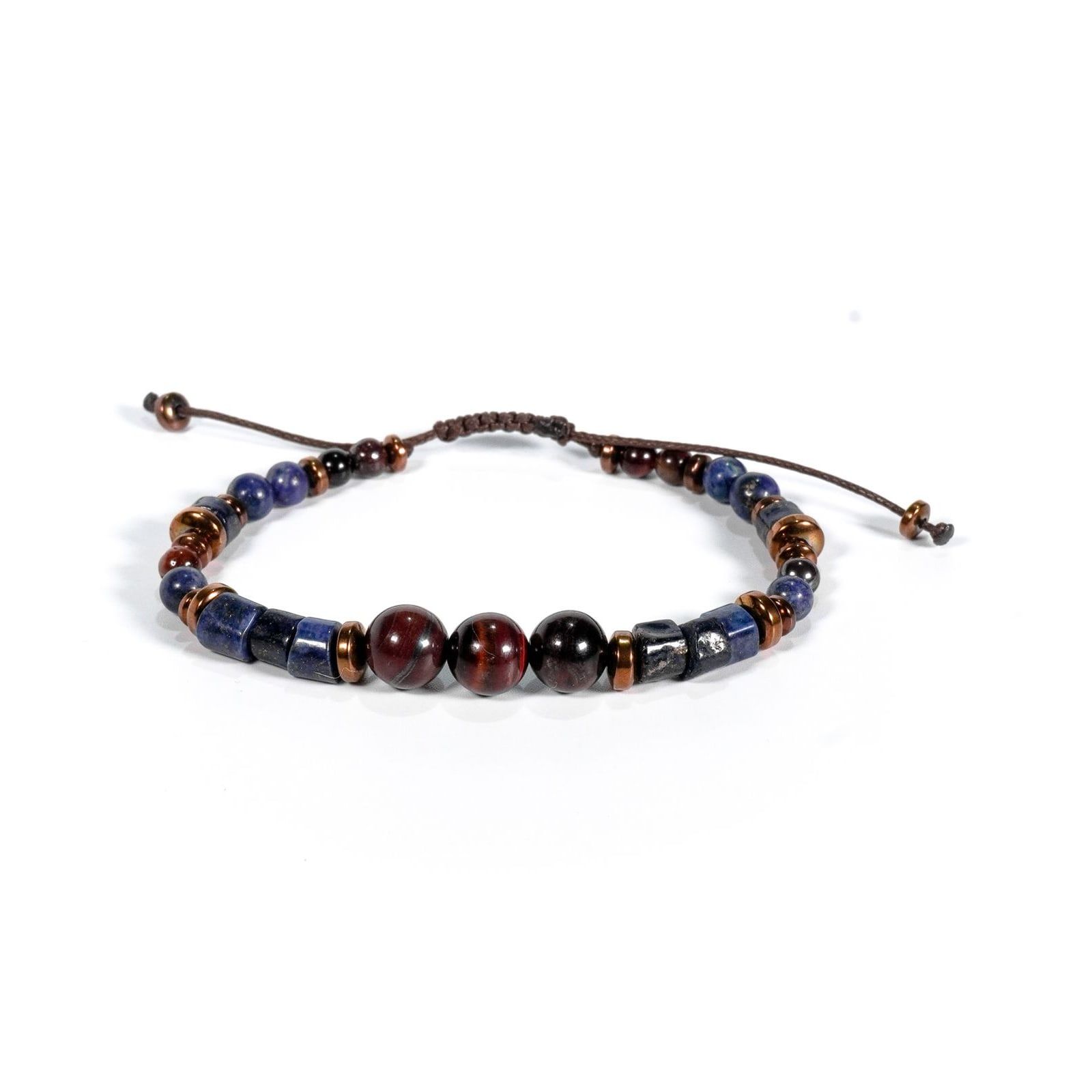 Pulsera Lapislázuli y piedra a elegir